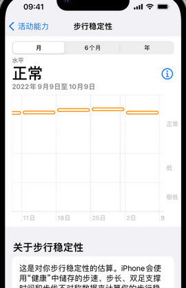 建昌iPhone手机维修如何在iPhone开启'步行稳定性通知'