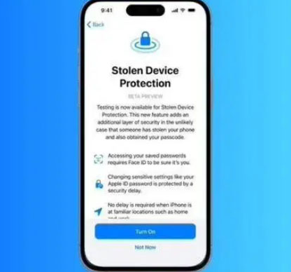 建昌苹果授权维修店分享被盗设备保护功能开启方法 