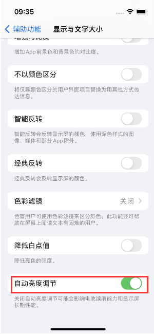 建昌苹果15维修店分享iPhone 15 Pro系列屏幕亮度 