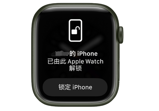 建昌苹果手机维修分享用 AppleWatch 解锁配备面容 ID 的 iPhone方法 